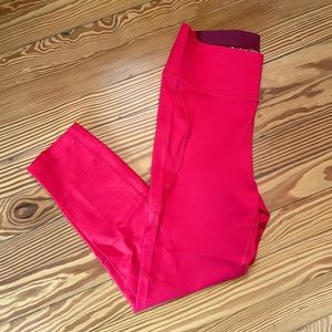 Outdoor Voices Red Leggings